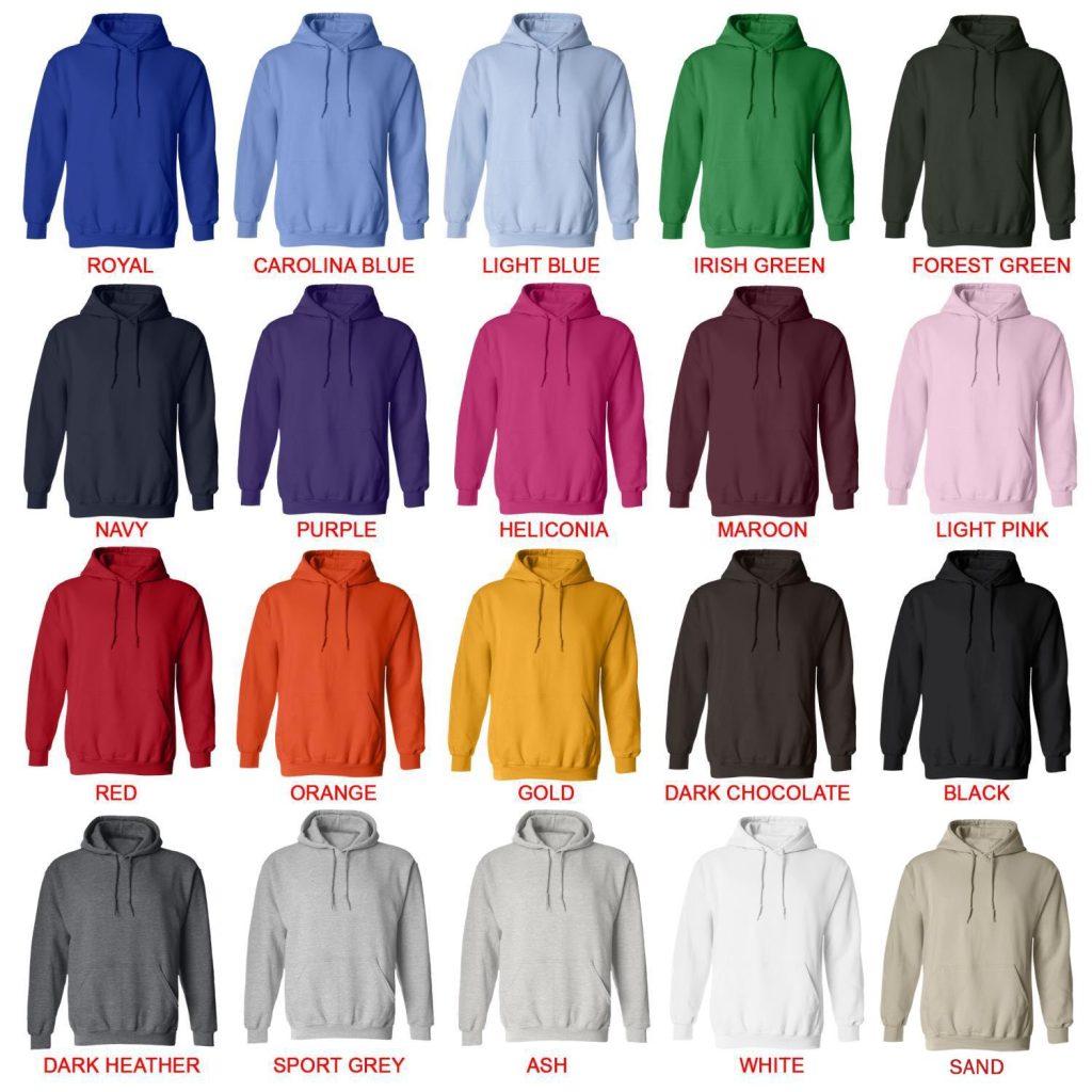 hoodie color chart - Dragon Ball Daima Merch