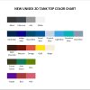 tank top color chart - Dragon Ball Daima Merch