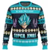 A Very Saiyan Christmas DBZ PC men sweatshirt FRONT mockup - Dragon Ball Daima Merch