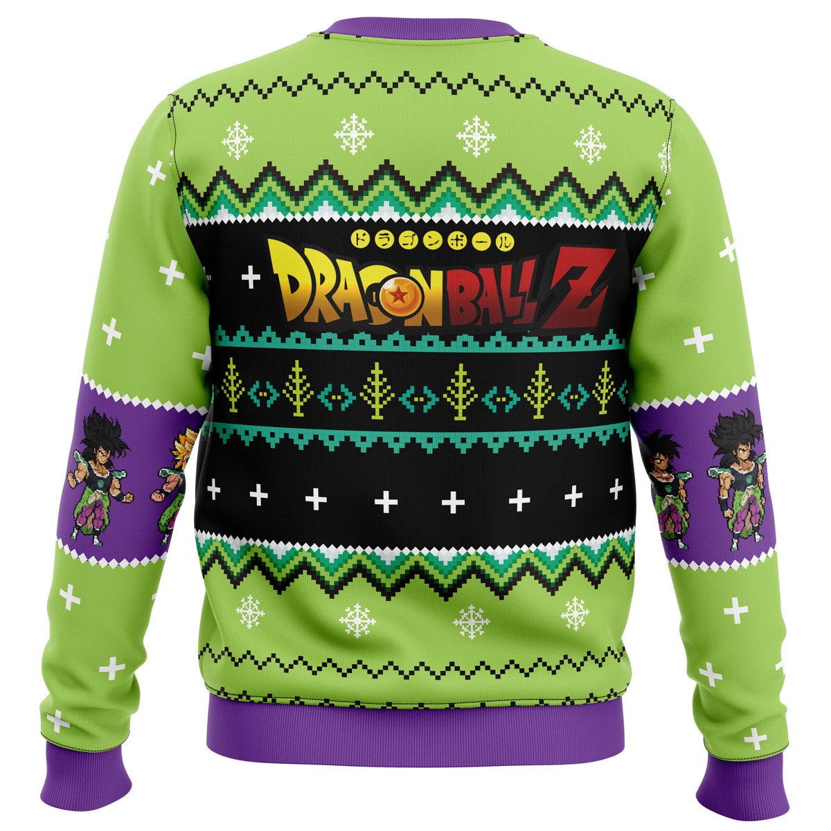 Broly Sweater back - Dragon Ball Daima Merch
