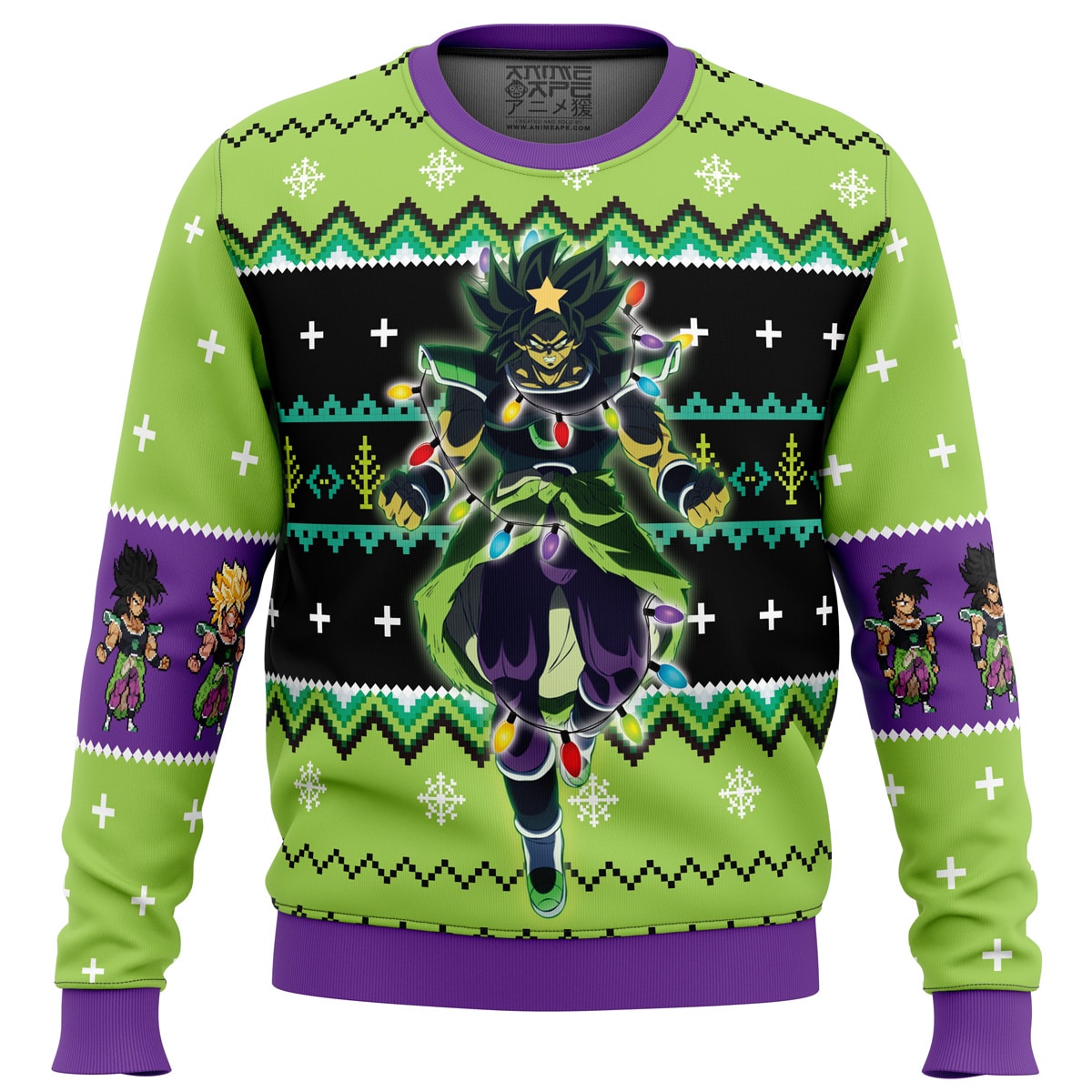 Broly Sweater front - Dragon Ball Daima Merch