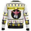 Kid Buu Face DBZ Ugly Christmas Sweater BACK mockup - Dragon Ball Daima Merch