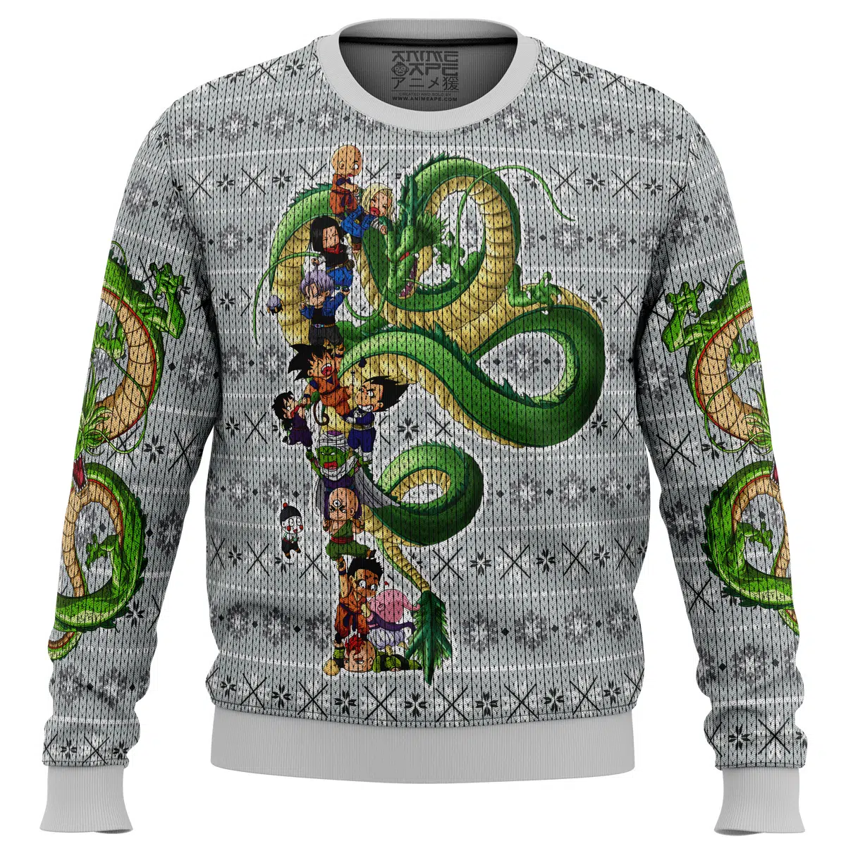 Play with the Dragon Dragonball Z men sweatshirt FRONT mockup - Dragon Ball Daima Merch