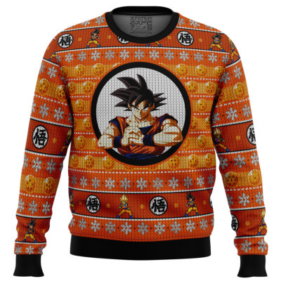 Son Guko Dragonball Z men sweatshirt FRONT mockup - Dragon Ball Daima Merch
