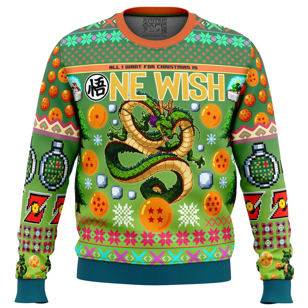 shenron Sweater front - Dragon Ball Daima Merch